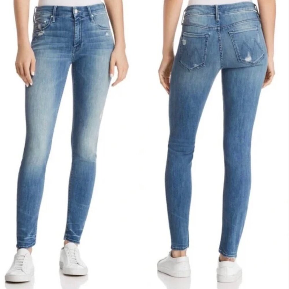 MOTHER The Looker Jeans Graffiti Girl 26